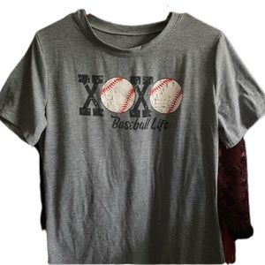Baseball life Mom shirt